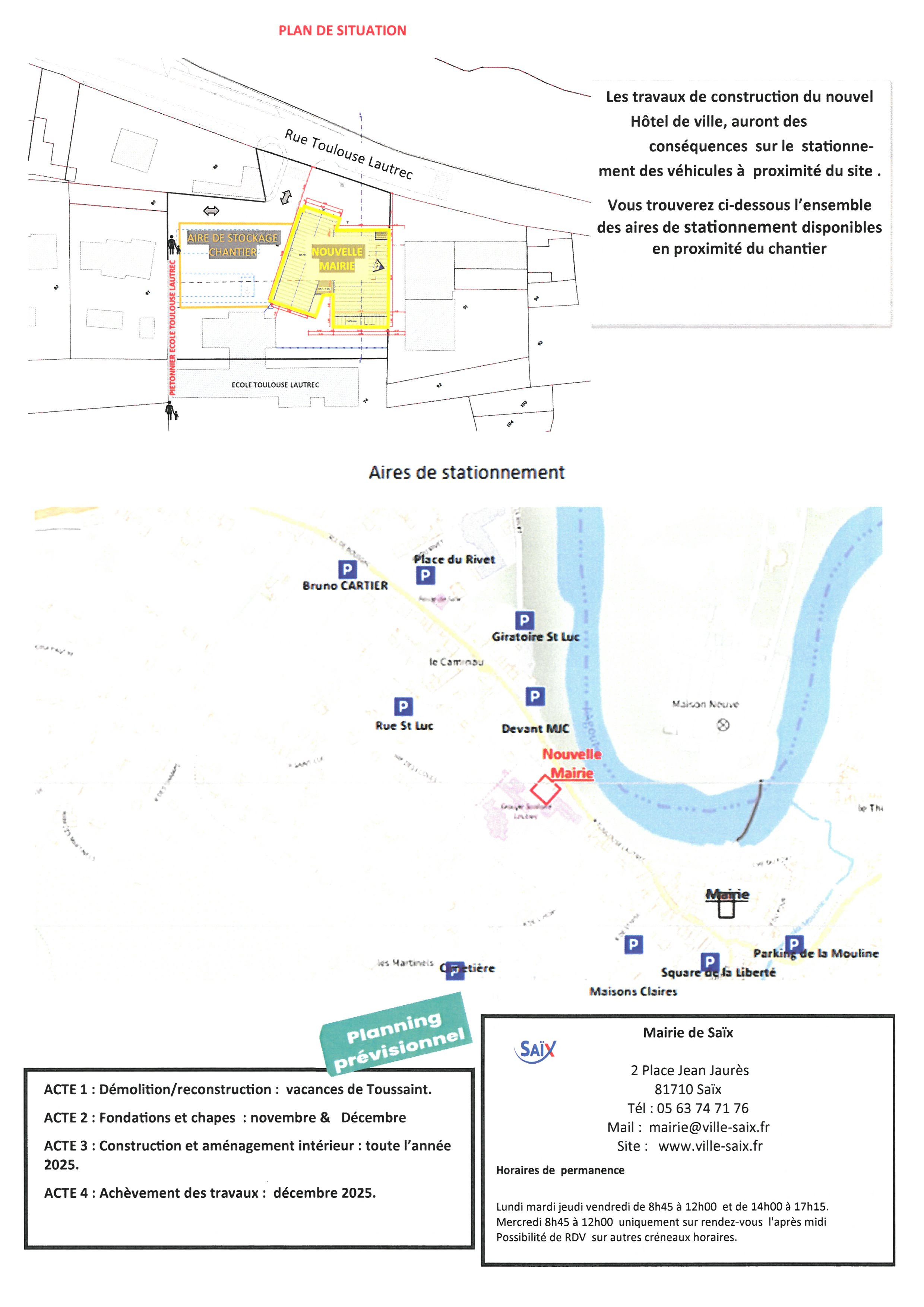 [ACTU INFOS] Projet Nouvelle Mairie